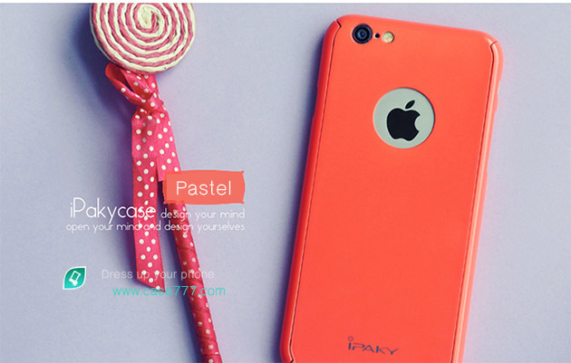 เคสประกบหน้าหลัง สีพาสเทล pastel สำหรับ iPhone 6s